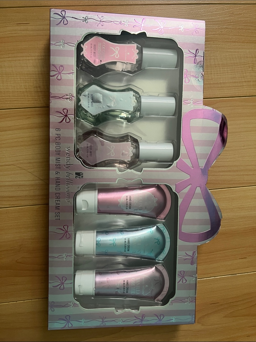 Wendy Bellissimo Pink & Light Blue Bath & Body Gift Set